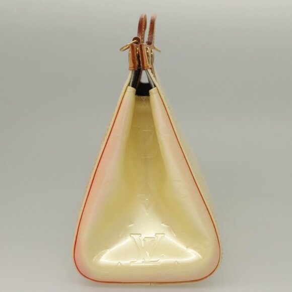 LOUIS VUITTON Monogram Vernis Roxbury Drive Hand Bag Perle M91374 Auth 134503 - Picture 5 of 16